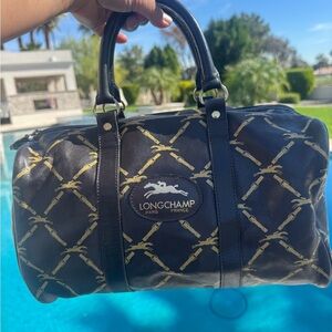 Longchamp leather tote